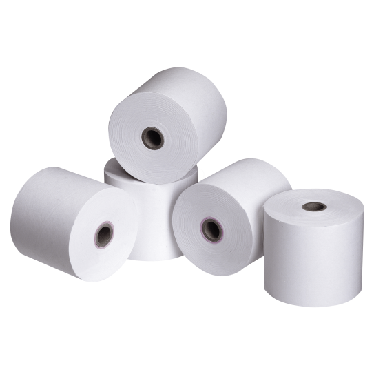 Pack x 10 Rollo de Papel térmico 57mm x30 mts Moretti Hasar 6100